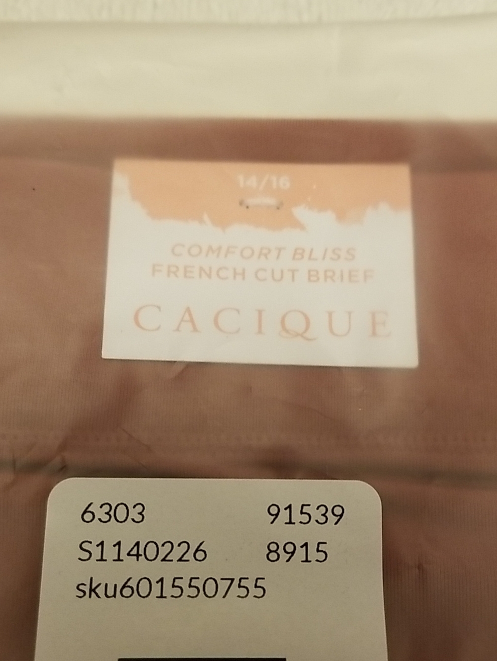 Cacique 14/16 French Cut Brief - Picture 6 of 9
